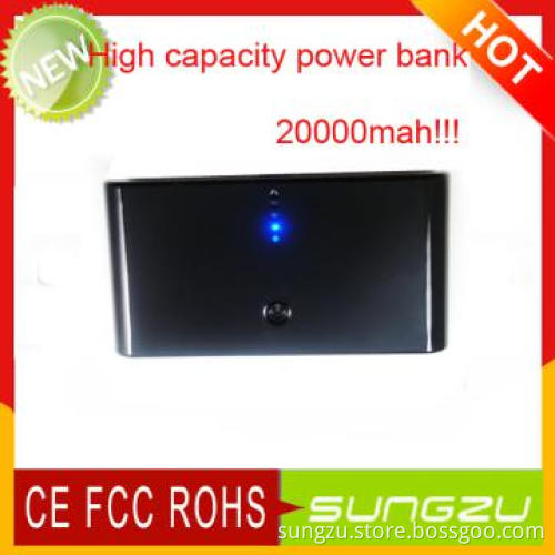 Mini HIgh Capacity 20000mah!!! Power Bank for IPhone4s/HTC/GalaxyTable